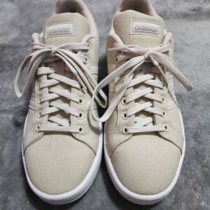 Adidas Canvas Cloudfoam Sneakers